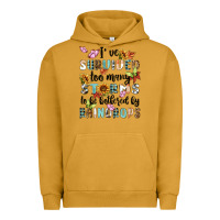 Pigment Peanut Butter ive survived too many storms to bebothered by rain Urban Hoodie - MaliasSmallBusiness