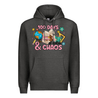 100 Days Of Coffe And Chaos Premium Hoodie | Teevron