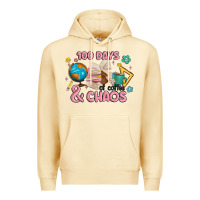 Pina Colada 100 days of coffe and chaos Premium Hoodie - MaliasSmallBusiness