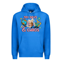 True Royal 100 days of coffe and chaos Premium Hoodie - MaliasSmallBusiness
