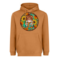 Meerkat fall gnomes round earrings 2 Heavyweight Hoodie - Artiststas