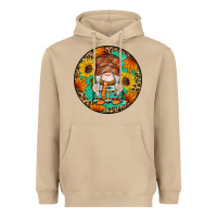 Mushroom fall gnomes round earrings 2 Heavyweight Hoodie - Artiststas