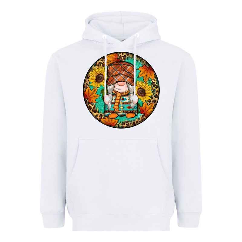 Fall Gnomes Round Earrings 2 Heavyweight Hoodie by Artiststas | Teevron