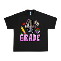 Black Fourth Grade Urban Heavy Tee - RanaPortraitStore