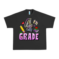 Pigment Black Fourth Grade Urban Heavy Tee - RanaPortraitStore