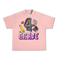 Salmon Fourth Grade Urban Heavy Tee - RanaPortraitStore