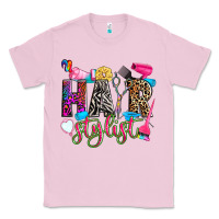 Bubblegum Pink hairstylist Classic Tee - Zillion Design Studio