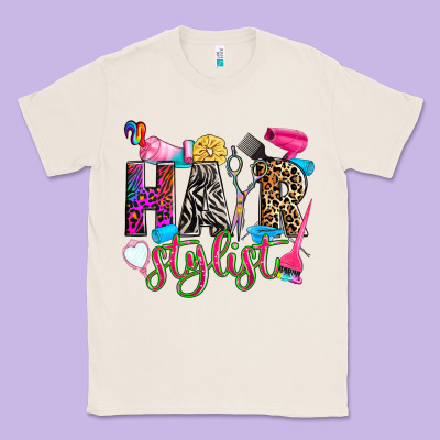 Hairstylist Classic Tee Designed By Zillion Design Studio