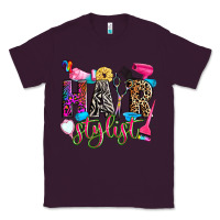Plum hairstylist Classic Tee - Zillion Design Studio