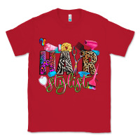 Red hairstylist Classic Tee - Zillion Design Studio