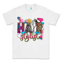 White hairstylist Classic Tee - Zillion Design Studio