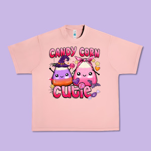Candy Corn Cutie Urban Heavy Tee Designed By Barkaloodesign