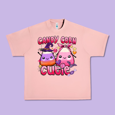 Candy Corn Cutie Urban Heavy Tee Designed By Barkaloodesign