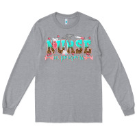 Heather Grey nurse in progress tbw Long Sleeve Tee - texasbilliewilder