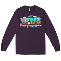 Plum nurse in progress tbw Long Sleeve Tee - texasbilliewilder
