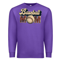 Purple baseball mom Premium Sweatshirt - JahusDesignShop
