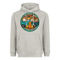 Moon Dust fall gnomes round earrings 3 Heavyweight Hoodie - Artiststas