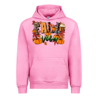 Fuchsia Pink fall vibes Urban Hoodie - MaliasSmallBusiness