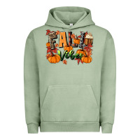Pigment Oil Green fall vibes Urban Hoodie - MaliasSmallBusiness