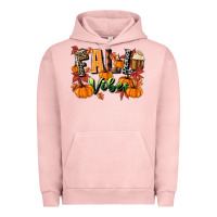 Pigment Salmon fall vibes Urban Hoodie - MaliasSmallBusiness