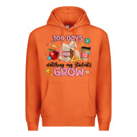 Carrot 100 days of watching my students grow Premium Hoodie - MaliasSmallBusiness