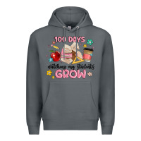 Rock 100 days of watching my students grow Premium Hoodie - MaliasSmallBusiness