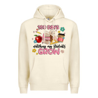 Sandshell 100 days of watching my students grow Premium Hoodie - MaliasSmallBusiness