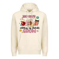 Tofu 100 days of watching my students grow Premium Hoodie - MaliasSmallBusiness