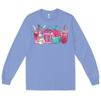 Colony Blue nurse fuel coffee cups Long Sleeve Tee - texasbilliewilder