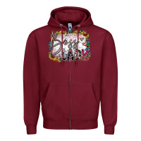 Burgundy boss lady Zipper Hoodie - SublimationCraftShop