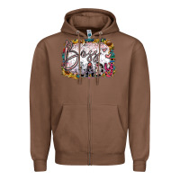 Chestnut boss lady Zipper Hoodie - SublimationCraftShop