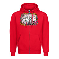 Red boss lady Zipper Hoodie - SublimationCraftShop