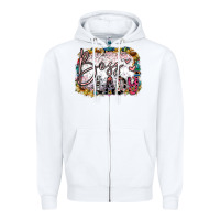 White boss lady Zipper Hoodie - SublimationCraftShop