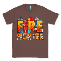 Chestnut firefighter Classic Tee - Zillion Design Studio
