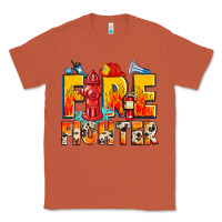 Copper firefighter Classic Tee - Zillion Design Studio