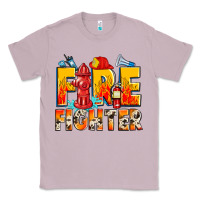 Lilac firefighter Classic Tee - Zillion Design Studio