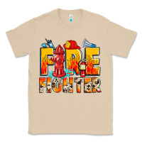 Mushroom firefighter Classic Tee - Zillion Design Studio