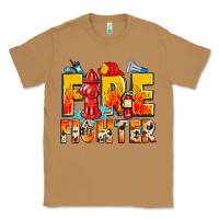 Toasted Coconut firefighter Classic Tee - Zillion Design Studio