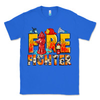 True Royal firefighter Classic Tee - Zillion Design Studio