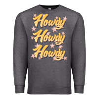 Charcoal Heather howdy howdy howdy Premium Sweatshirt - JahusDesignShop