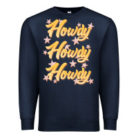 Navy howdy howdy howdy Premium Sweatshirt - JahusDesignShop