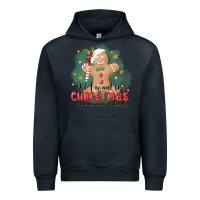Navy Christmas dough Urban Hoodie - MaliasSmallBusiness