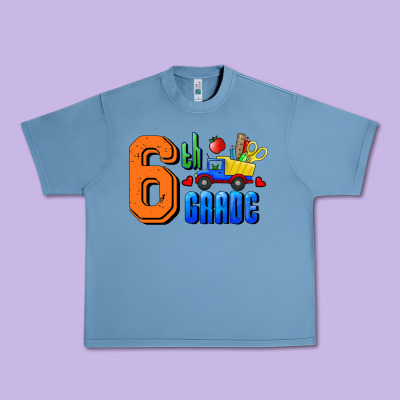 Sixth Grade Urban Heavy Tee Designed By Ranaportraitstore