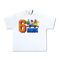 White Sixth Grade Urban Heavy Tee - RanaPortraitStore