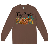 Chestnut western toy poodle mom Long Sleeve Tee - RanaPortraitStore