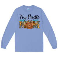 Colony Blue western toy poodle mom Long Sleeve Tee - RanaPortraitStore