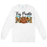White western toy poodle mom Long Sleeve Tee - RanaPortraitStore