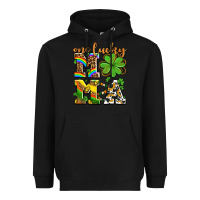 Black one lucky mama Heavyweight Hoodie - AdoDesignShop