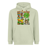 Matcha one lucky mama Heavyweight Hoodie - AdoDesignShop