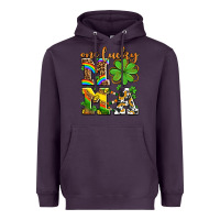 Plum one lucky mama Heavyweight Hoodie - AdoDesignShop